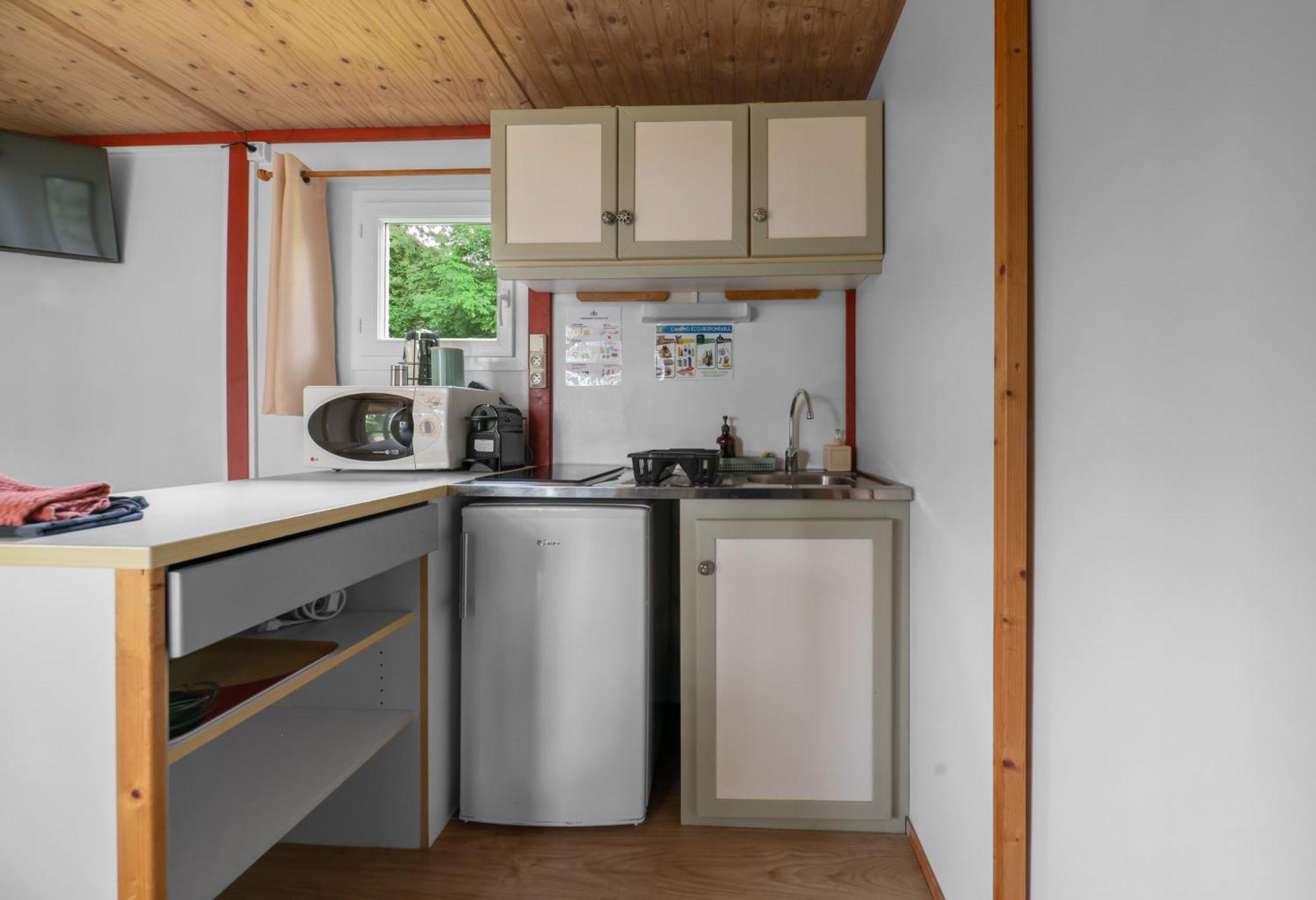 Camping Le Mont Libre - Cottage & Espace Nature - Гана Екстериор снимка