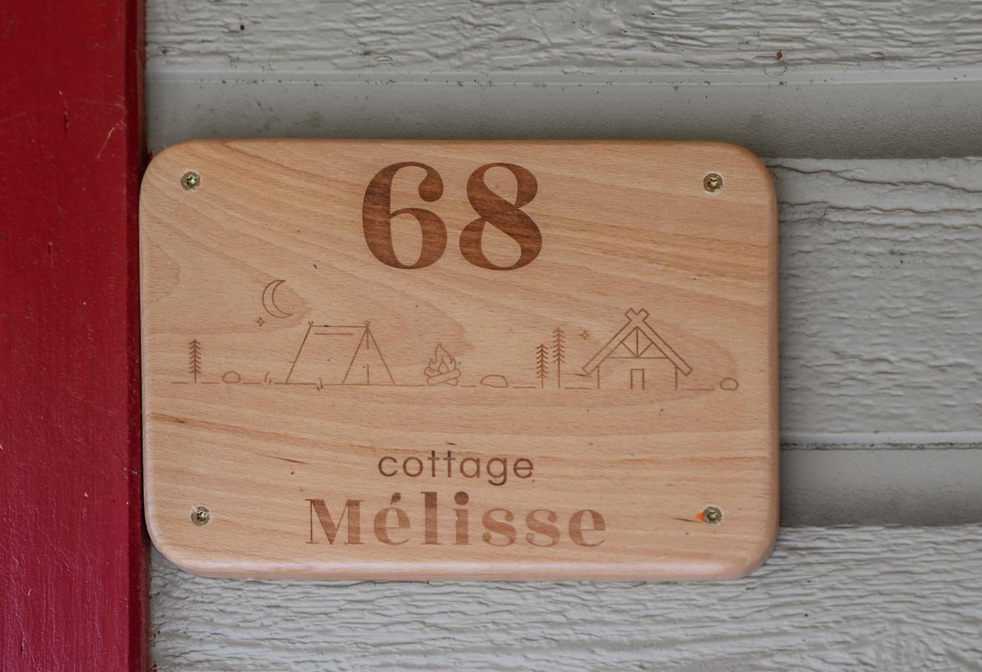 Camping Le Mont Libre - Cottage & Espace Nature - Гана Екстериор снимка
